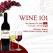 Wine 101 Class 1/31/26